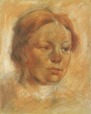 Artwork Title: Mädchenkopf ( Maria Franck)