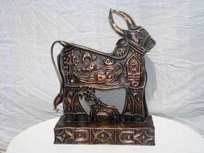 Artwork Title: Cow And Calf