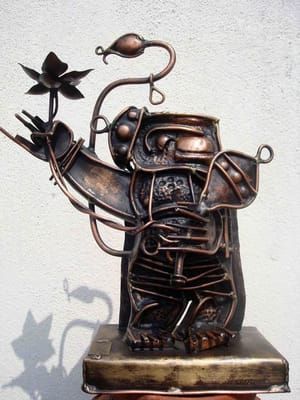 Artwork Title: Veera Anjaneyar Copper