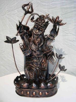 Artwork Title: Ardhanareeawara (shiv Parvati In One Body)