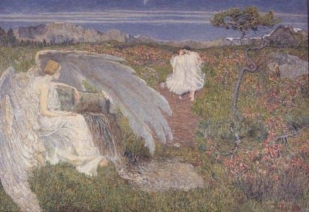 Artwork Title: Love at the Fountain of Life
