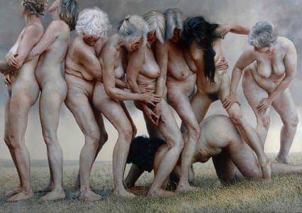 Artwork Title: It was the sound of their feet