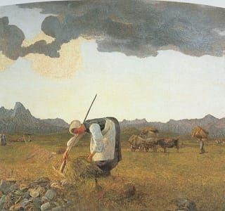 Artwork Title: La raccolta del fieno (The Hay Harvest)