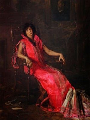 Artwork Title: AN ACTRESS (also known as Portrait of Suzanne Santje