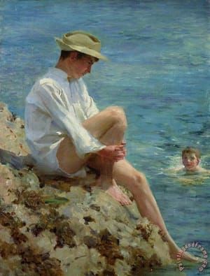Artwork Title: Boys Bathing