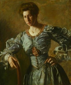 Artwork Title: Portrait of Elizabeth L. Burton