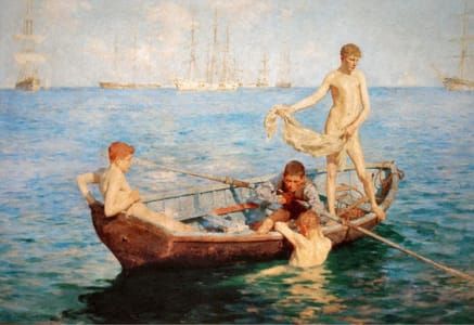 Artwork Title: August Blue