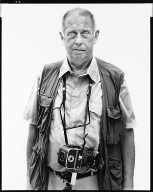 Artwork Title: Lee Friedlander, photographer, New City, New York, May 24 2002