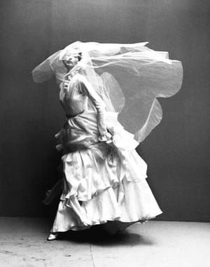 Artwork Title: Dorian Leigh, wedding dress by Lanvin, Paris, October 18