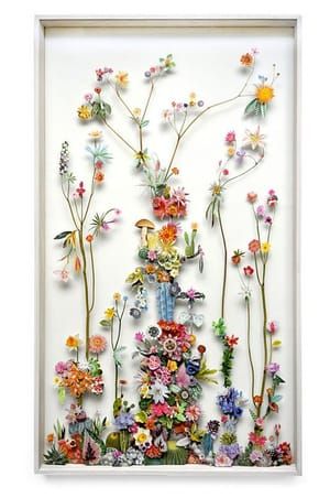 Artwork Title: Flower Construction #17