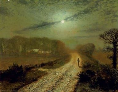 Artwork Title: A Moonlit Landscape
