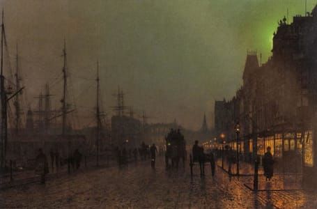 Artwork Title: Shipping on the Clyde