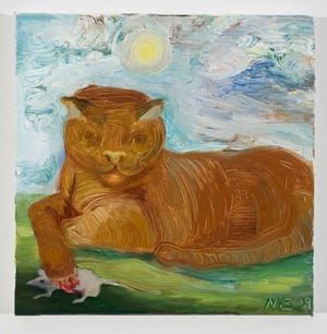 Artwork Title: Cat and Mouse