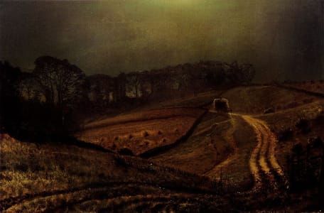 Artwork Title: Under the Harvest Moon
