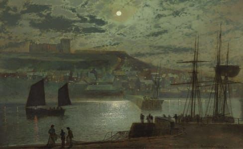 Artwork Title: Whitby Harbor
