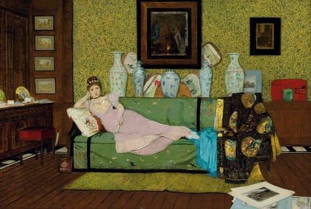 Artwork Title: In the Artist's House