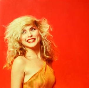 Artwork Title: Debbie Harry Orange Smile, New York City