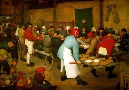 Artwork Title: The Peasant Wedding