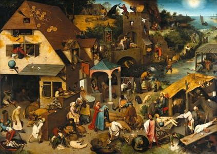 Artwork Title: Netherlandish Proverbs
