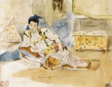 Artwork Title: Femme allongée