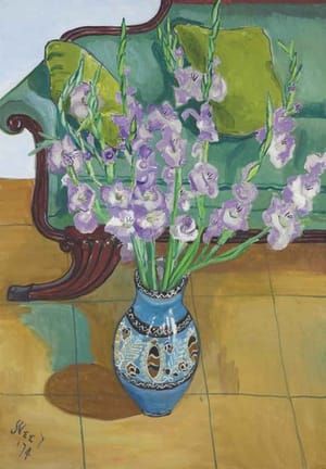 Artwork Title: Gladiolas