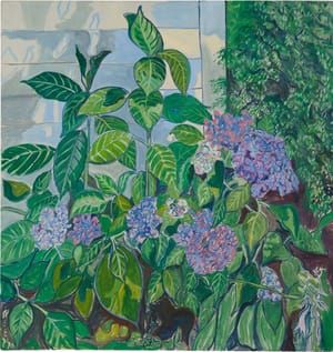 Artwork Title: Pink and Blue Hydrangeas