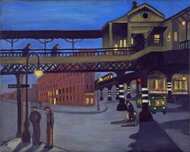 Artwork Title: Ninth Avenue El