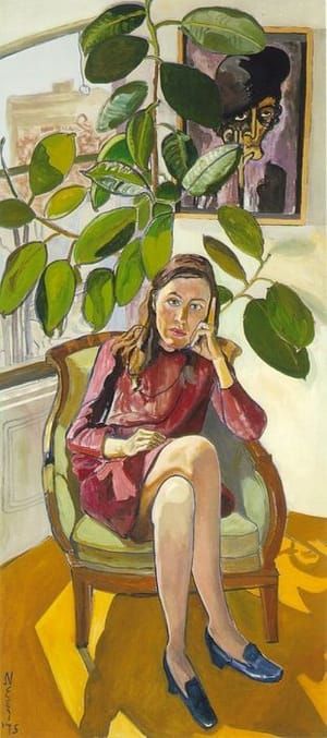 Artwork Title: Nancy and the Rubber Plant