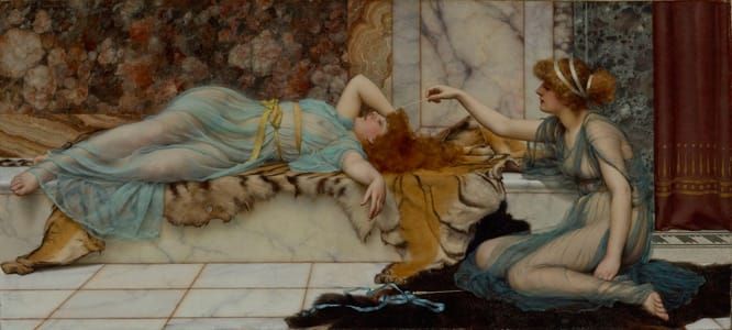 Artwork Title: Mischief And Repose