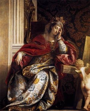 Artwork Title: The Vision of Saint Helena