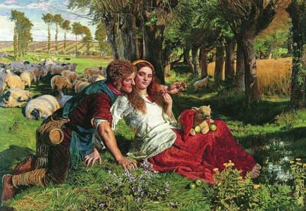 Artwork Title: The Hireling Shepherd