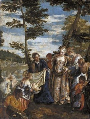 Artwork Title: The Finding Of Moses