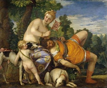 Artwork Title: Venus And Adonis