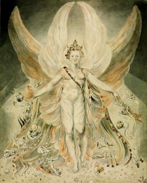 Artwork Title: Thou Wast Perfect Until Iniquity was Found in Thee. Satan in His Original Glory
