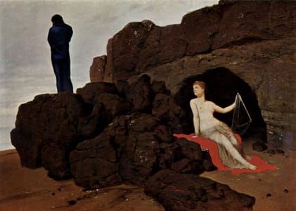 Artwork Title: Odysseus and Calipso