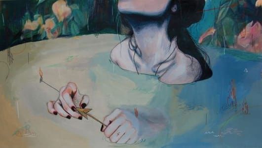 Artwork Title: Eaux Troubles Ii