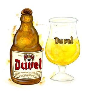 Artwork Title: Duvel
