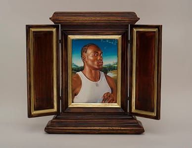 Artwork Title: After Memling’s Portrait Of A Man With A Letter