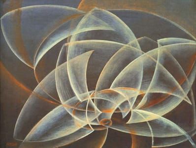 Artwork Title: Vortice, spazio, forme (Vortex, Space, Form)