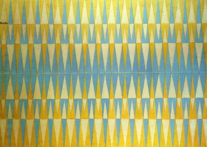 Artwork Title: Iridescent interpenetration, No. 4, Study of Light