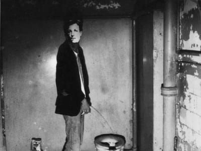 Artwork Title: Arthur Rimbaud in New York (pissing)