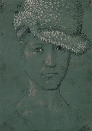 Artwork Title: Youthful Self Portrait