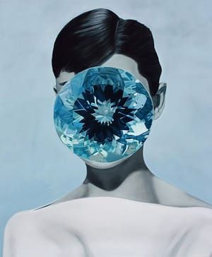 Artwork Title: Diamante Azul