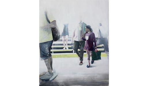 Artwork Title: 9am Bethnal Green Tube Station (Waiting #201)