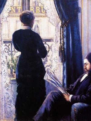 Artwork Title: Woman at the Window