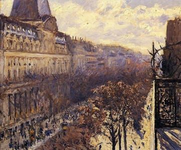 Artwork Title: Boulevard Des Italiens