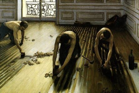 Artwork Title: Raboteurs (the Floor Scrapers)