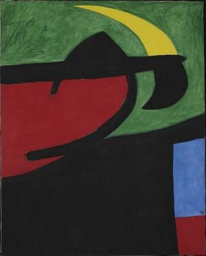 Artwork Title: Catalan peasant in the moonlight