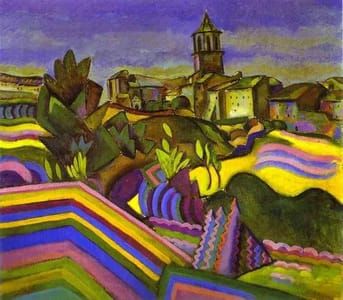 Artwork Title: Prades, The Village