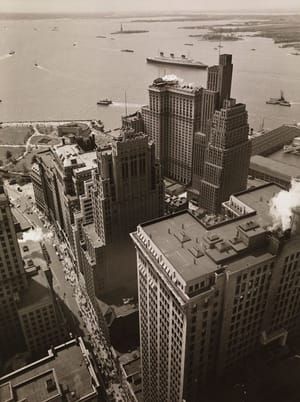 Artwork Title: Broadway to the Battery, New York City, May 4